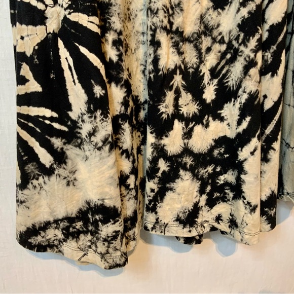 STUNNING TIE-DYE Dress NWT by Sacred Threads - One Size - TAN BLACK - Picture 10 of 14